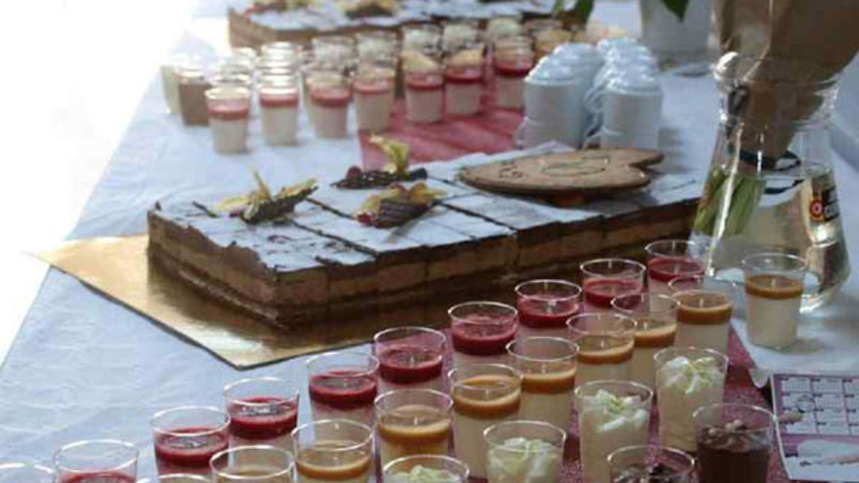 trio du bonheur - buffet de desserts